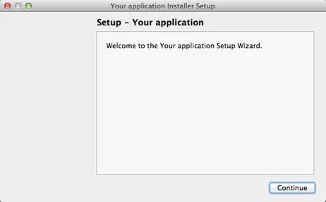 Qt installer framework