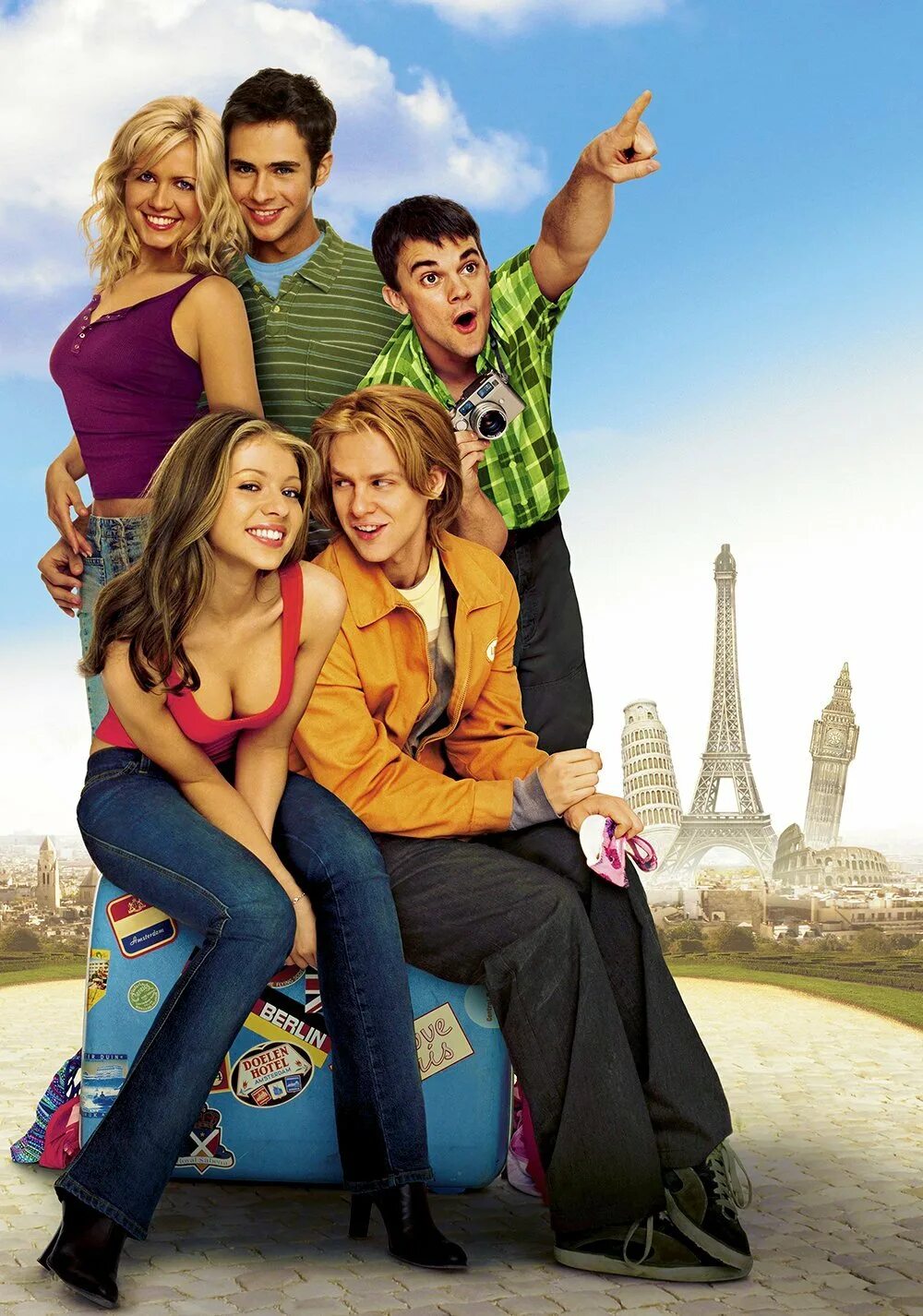 Евротур 2004 купер. Евротур отзывы. Eurotrip 2004 постер. Молодежные комедии. Евротур отзывы.