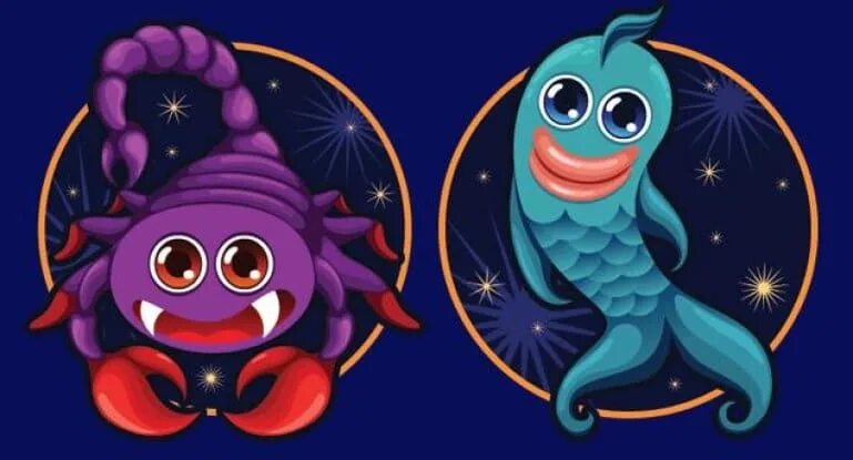 Знаки зодиака. Знаки зодиака "рыбы". Зодиак рыбы. Рыба скорпион. Шип рыбы и скорпион.