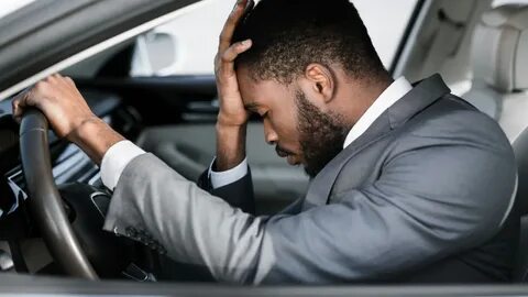 The driver to stop the car