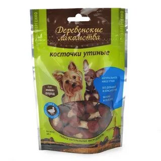 Деревенские лакомства корм для собак мелких пород
