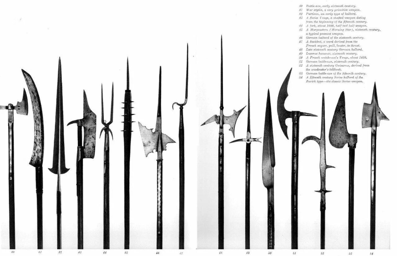 Spear types
