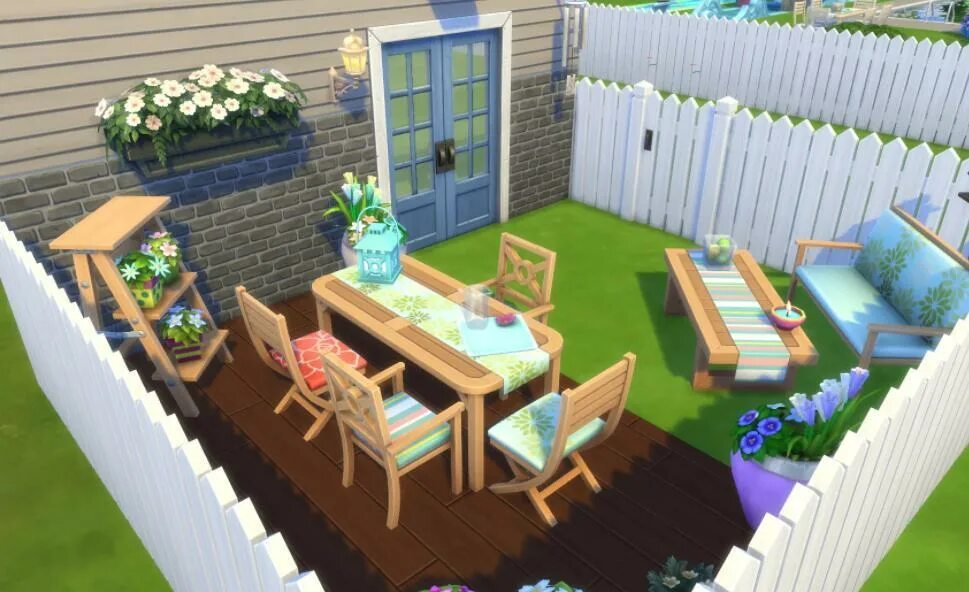Задний двор симс 4. Симс 4 дворик. sims 4 задний двор. двор в симс 4. sims 3 задний двор.