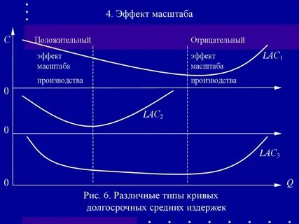Эффект масштаба фирмы