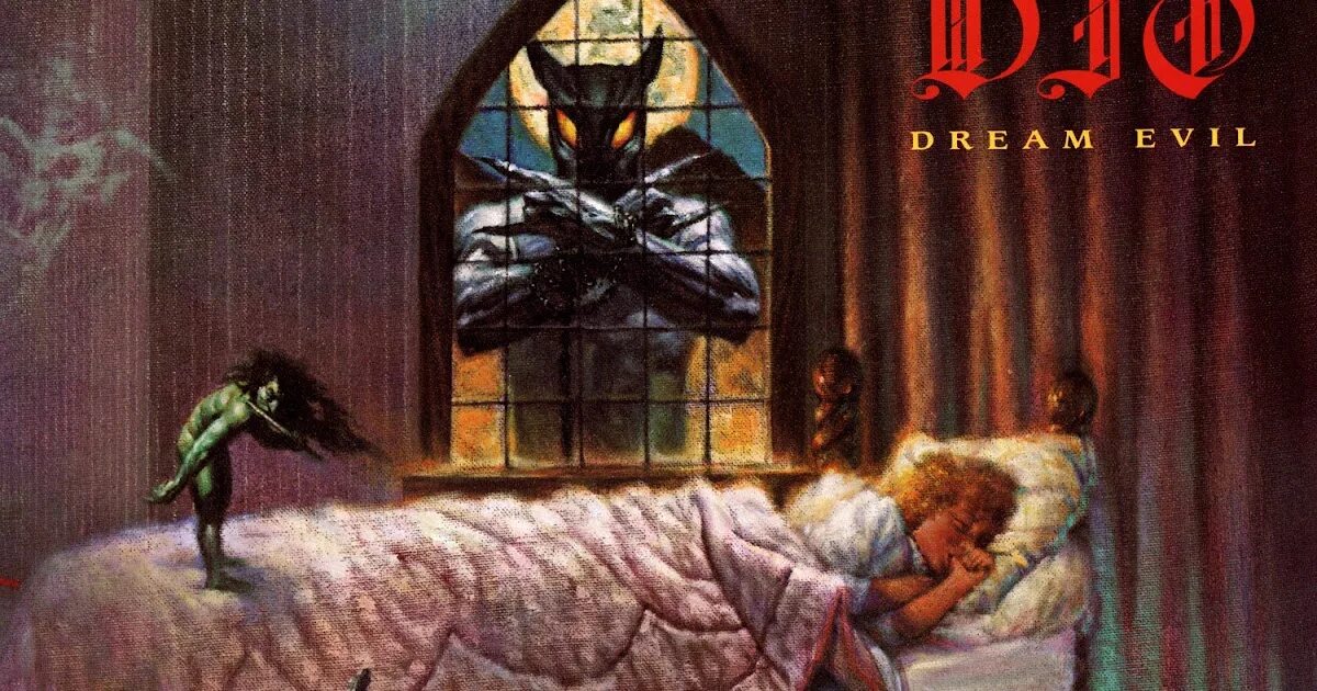 Dio night. Dio Dream Evil 1987. Dio Dream Evil 1987 обложки. 1987_Dio_Dream Evil обложка пластинки. Dio Dream Evil обложка.