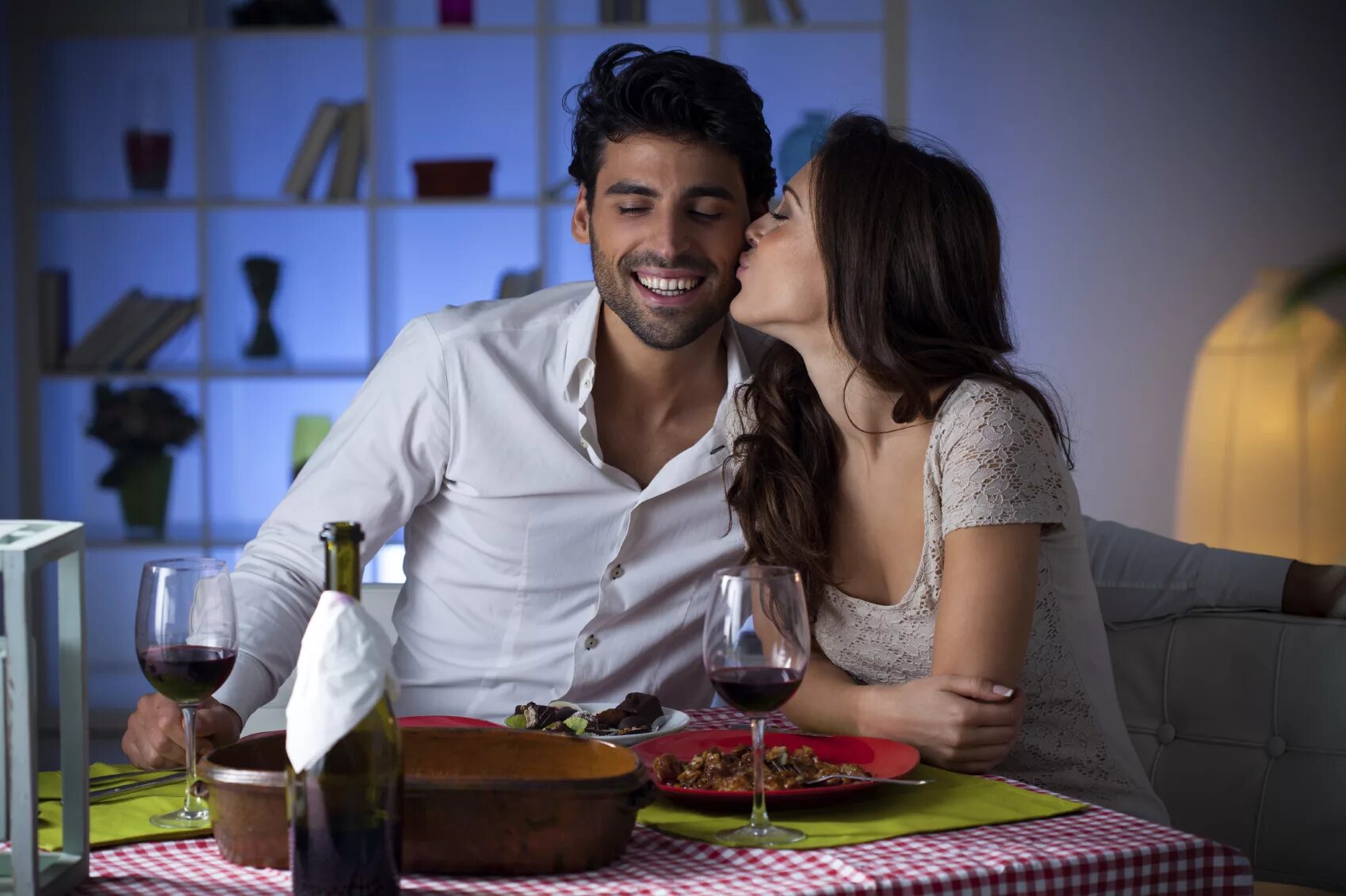Our first date. First night together.