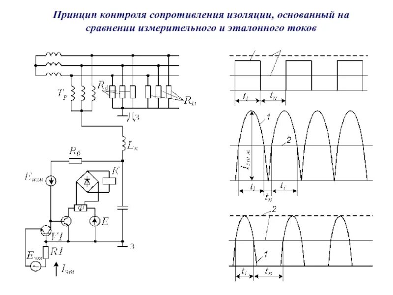 Принцип изоляции. Схема контроля изоляции цепей постоянного тока. схема контроля изоляции выпрямленный ток. схема контроля сопротивления изоляции. измерение сопротивления изоляции реле схема.