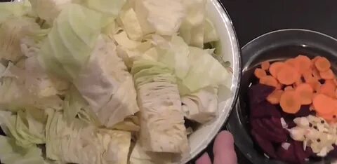Капуста крупными кусками быстрого приготовления