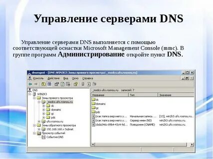Dns серверы программы