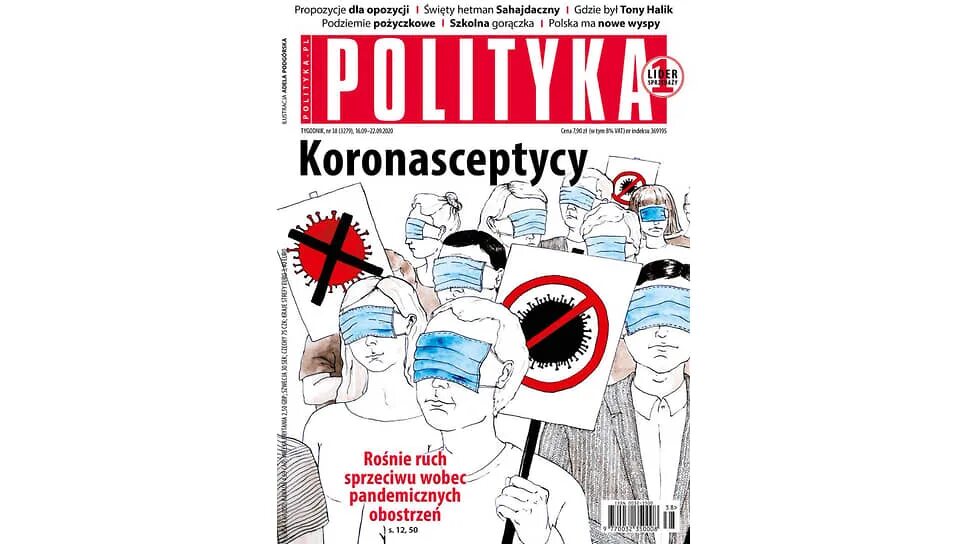 Журнал экономист навальный. Польский журнал политика обложка новая.