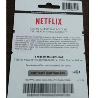 Netflix carding
