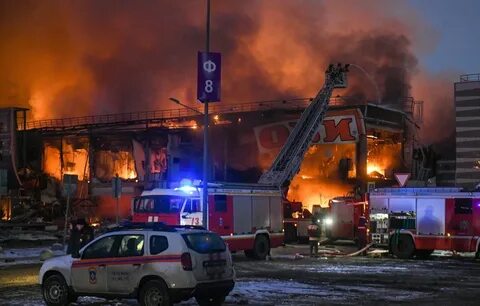 Пожар в тц 2022