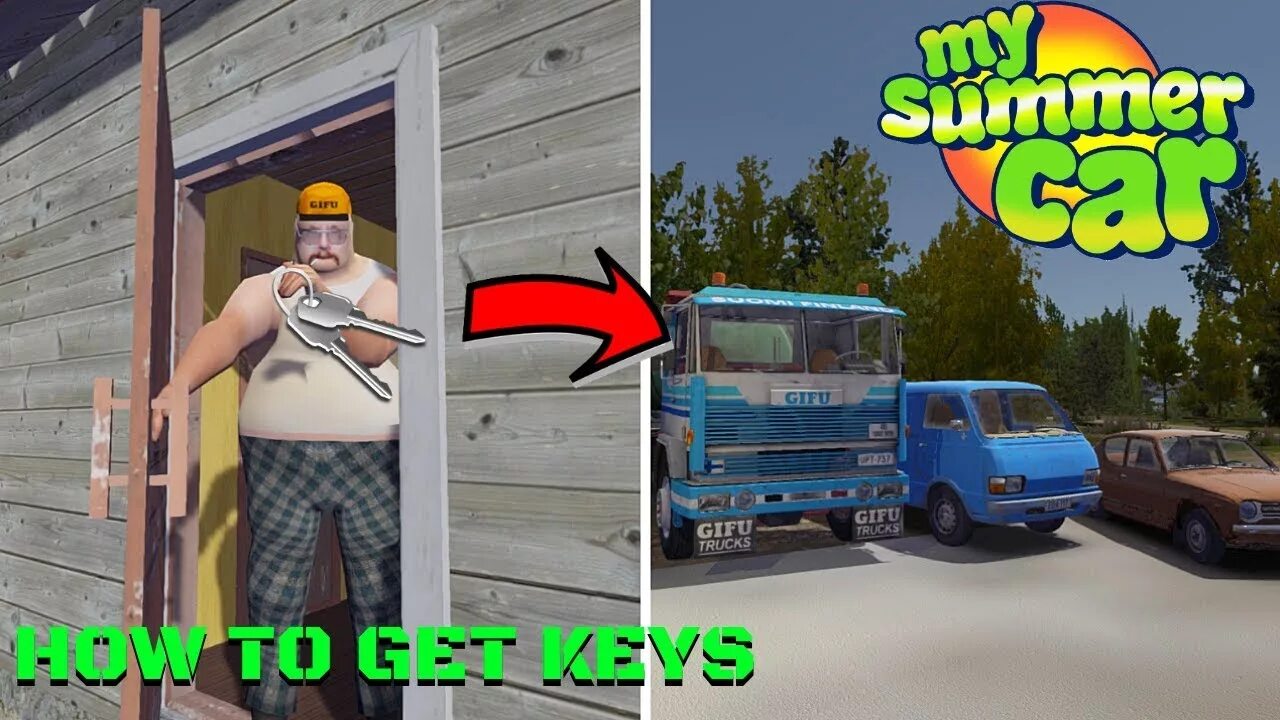 My summer car ключ. My Summer car грузовик. My Summer car фура. Sisu грузовик my Summer car. My Summer car грузовик синий.