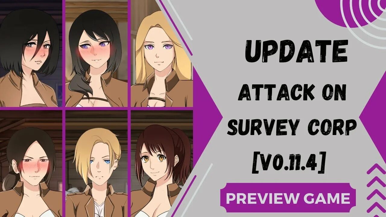 Attack of survey corps. Attack of survey corps