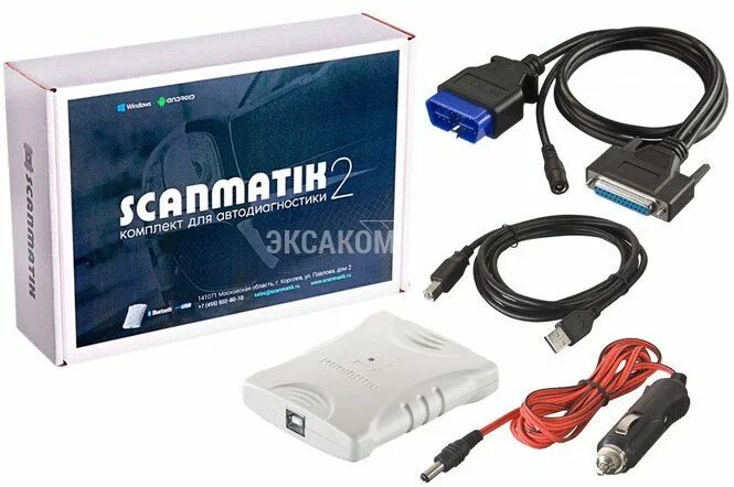 Сканматик sm2-Pro. Сканматик 2. Адаптер Scanmatik 2 Pro. Сканер диагностический Сканматик 2 Pro (базовый комплект).