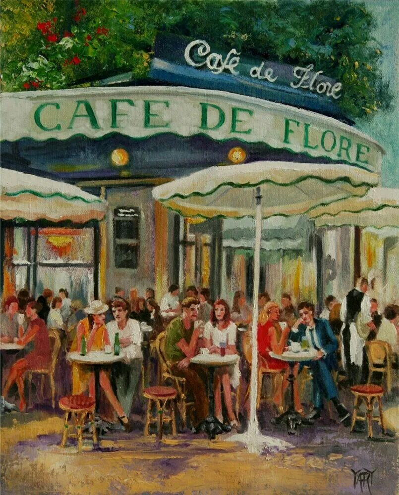 Кафе де Флор Париж. Париж кафе де Флор в живописи. Кафе де Флор Париж фото. Кафе де париж