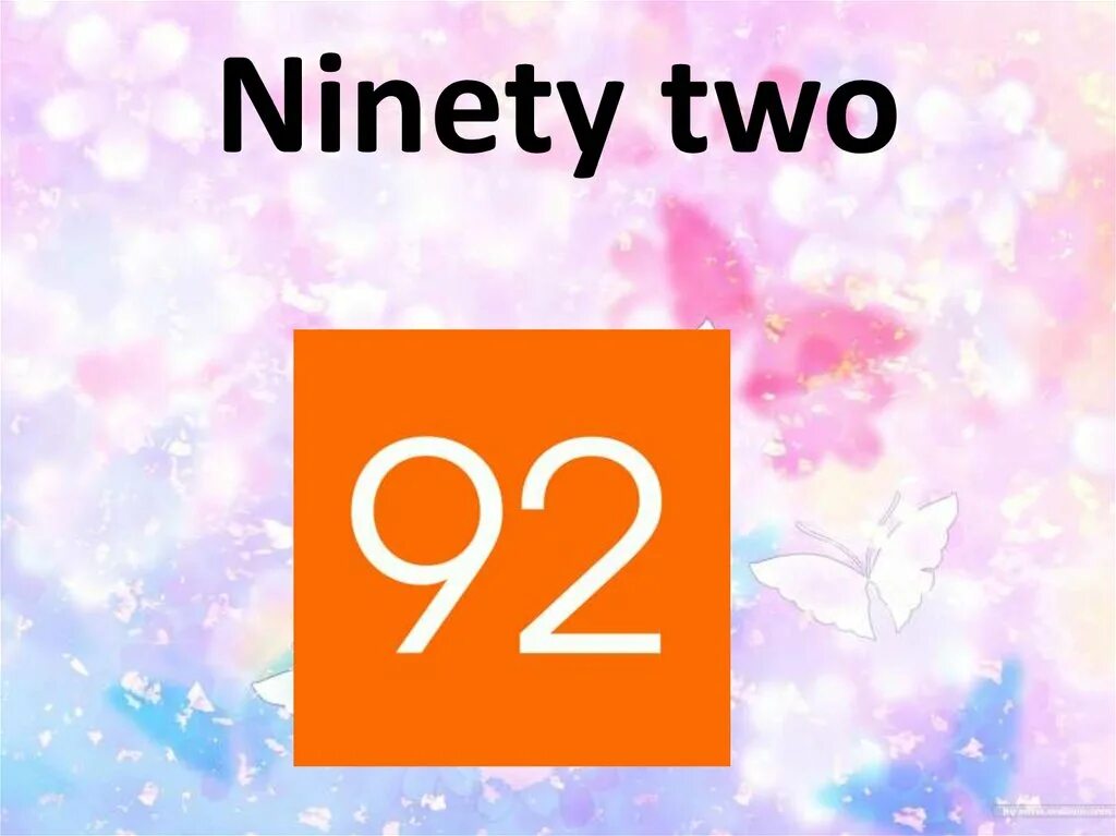 Ninety two. Ninetheen Ninety two. Число найнти ФО. VHT two/Ninety/two. Ninety two тайский бренд.