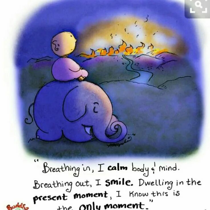 To be out of the breath. To be out of the breath