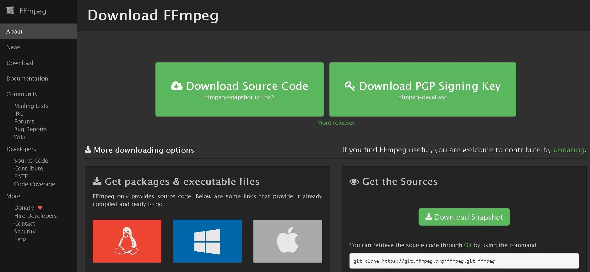 Ffmpeg команды. Ffmpeg команды