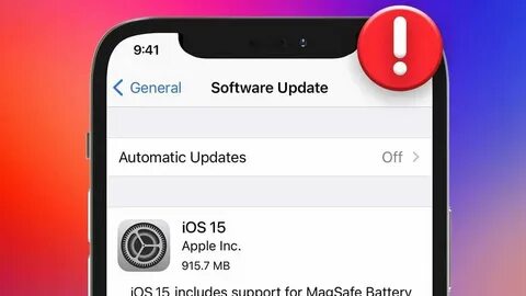 Почему на айфон не приходит обновление 18
