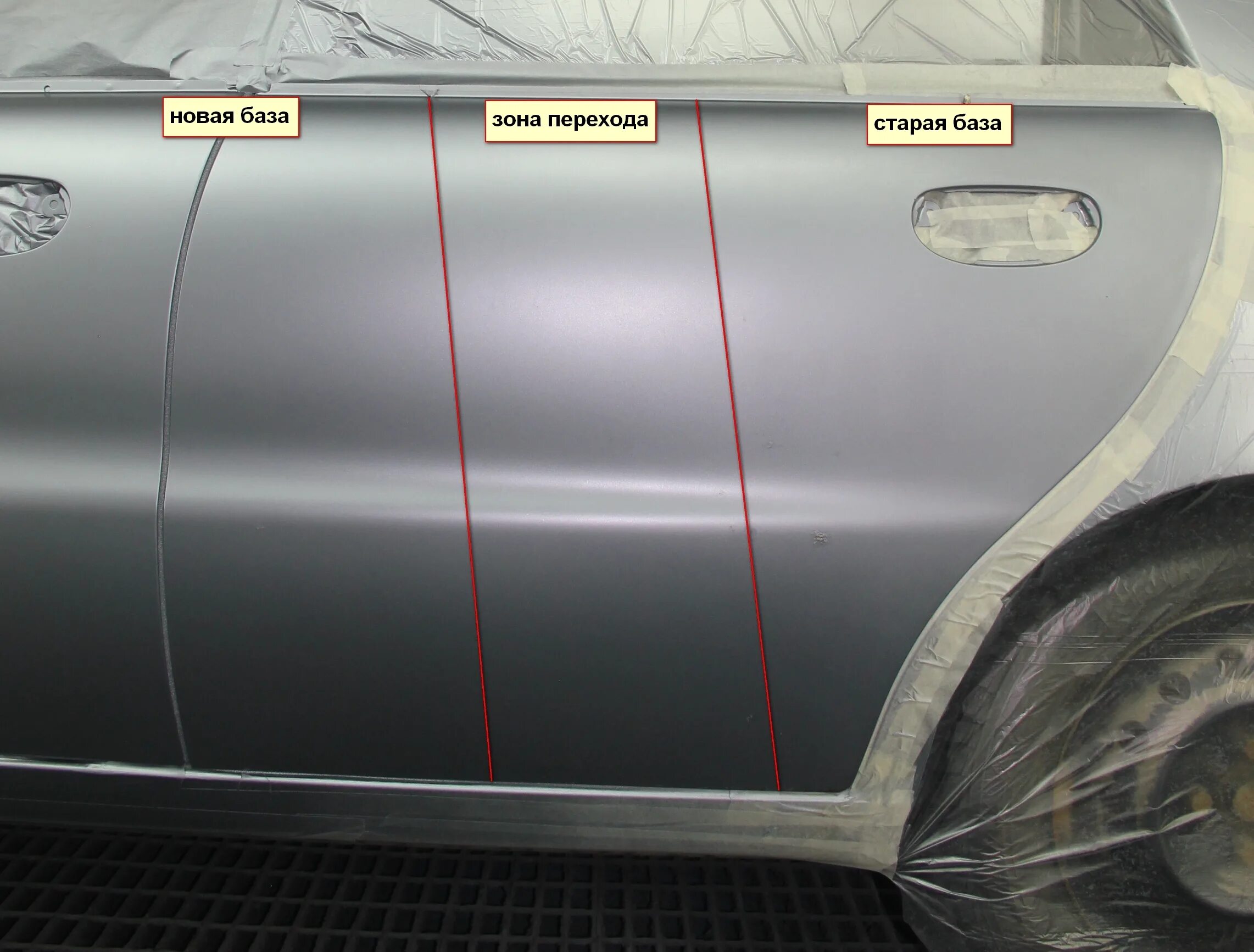 Локальная покраска автомобиля. Как сделать переход при покраске автомобиля. Повреждение лакокрасочного покрытия. Технология покраски автомобиля. Как сделать переход при покраске автомобиля.