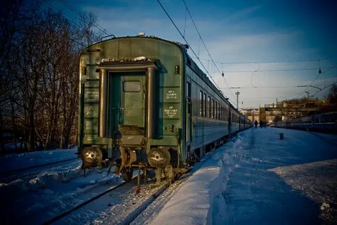 Фото поезда мурманск