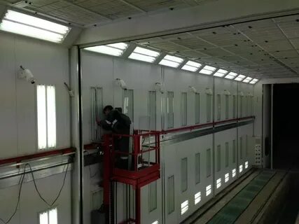 Автоматическая покрасочная камера