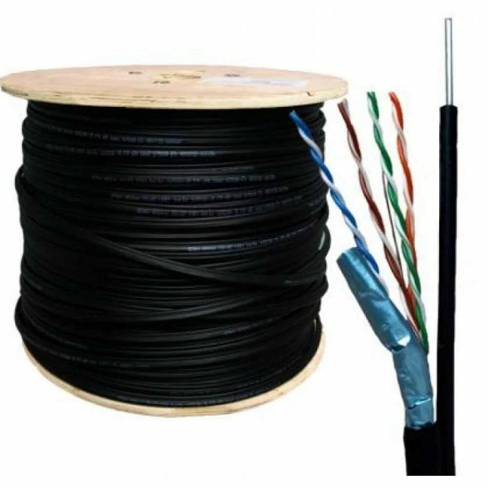 UTP 4pr 24awg. FTP 4pr 24awg cat5e Outdoor + трос кабель уличная витая. Кабель ftp4 Cat 5e внешний с тросом 305м. Кабель витая пара BASELEVEL BL-FTP-004-5e-cu-pe-m. Куплю кабель недорого