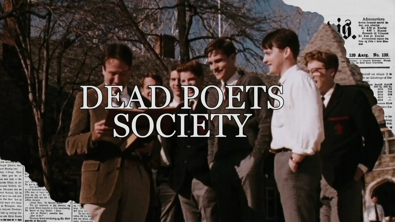 Джон Китинг общество мертвых поэтов. Общество мертвых поэтов (1989).