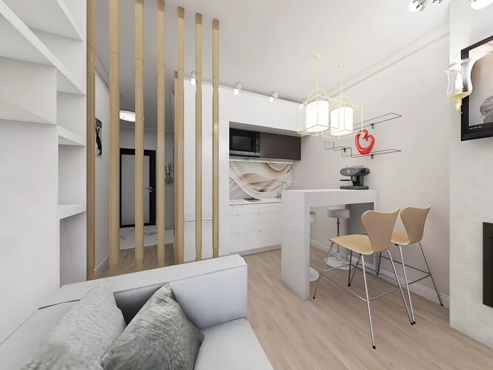 Студия недели: 48 квадратов в стиле лофт - INMYROOM