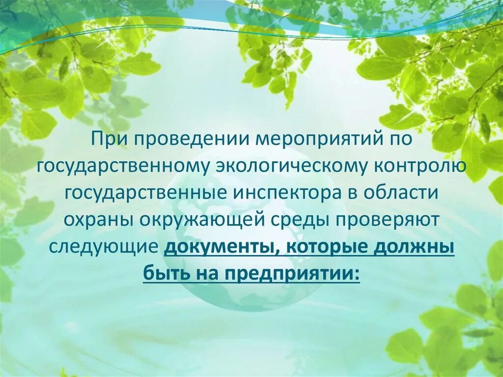 Экологическая документация. Презентация по экологической документации. Мероприятия по охране природы экологический мониторинг. Отчет экологического мероприятия