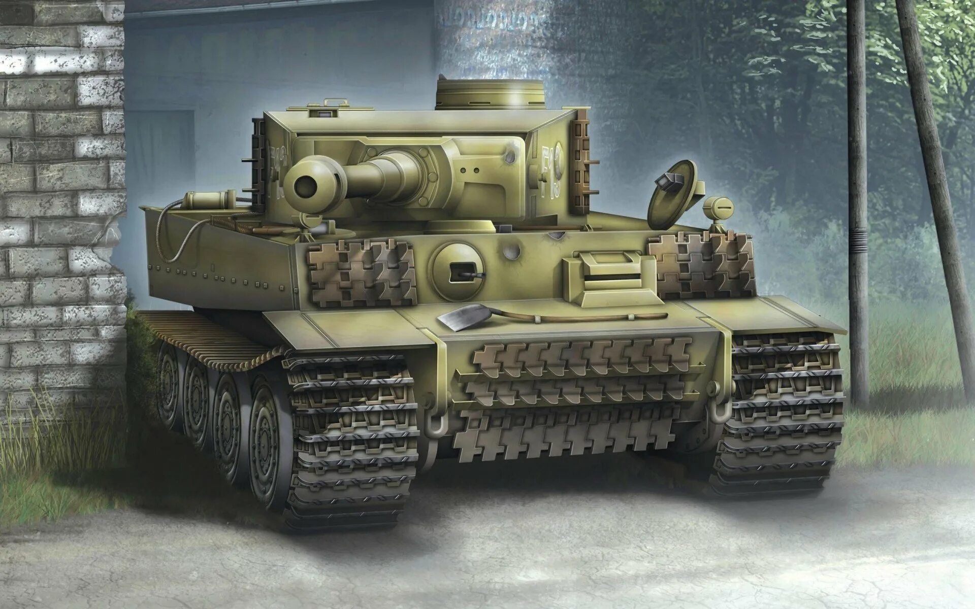 Танк т-6 тигр. PZKPFW vi Ausf.h1 "тигр". Немецкий танк т-6 тигр. Panzerkampfwagen vi Ausf. E, «тигр». Про танк тигр