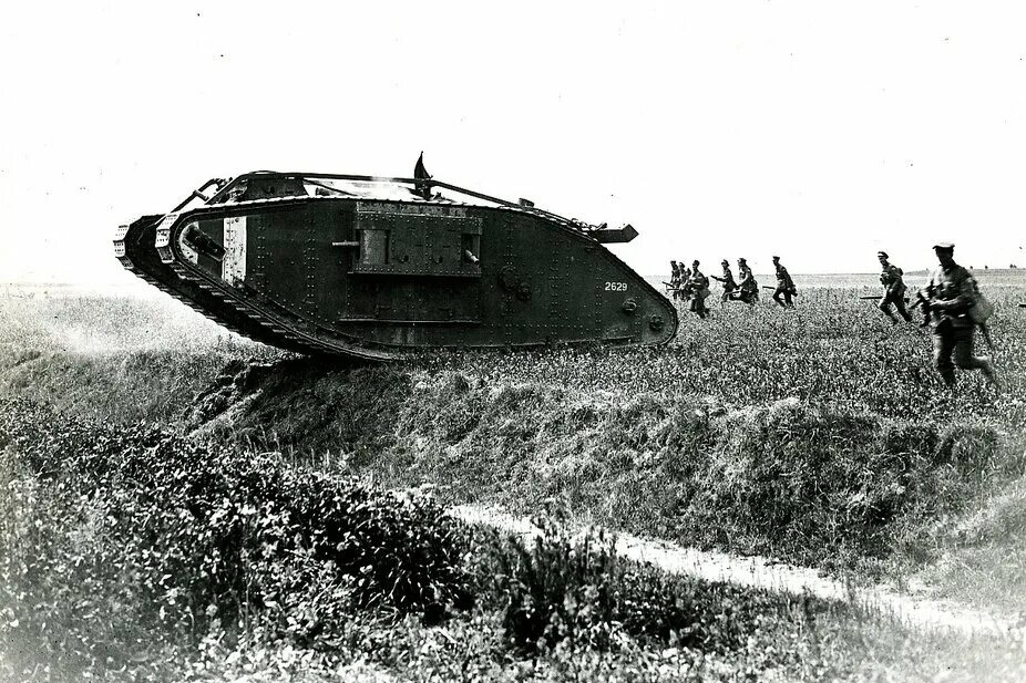 Mark 1 1916. Английский танк 1916.