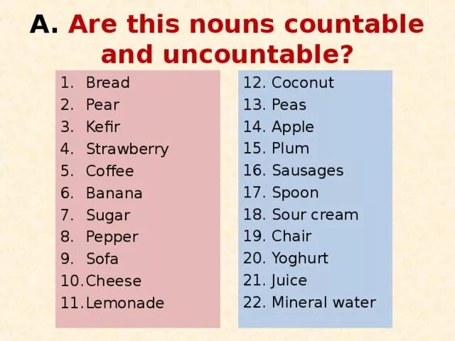Which noun is countable. Countable and uncountable nouns. countable and uncountable nouns голицынский. peas countable or uncountable. yoghurt countable or uncountable.