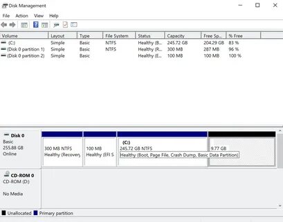Disk management