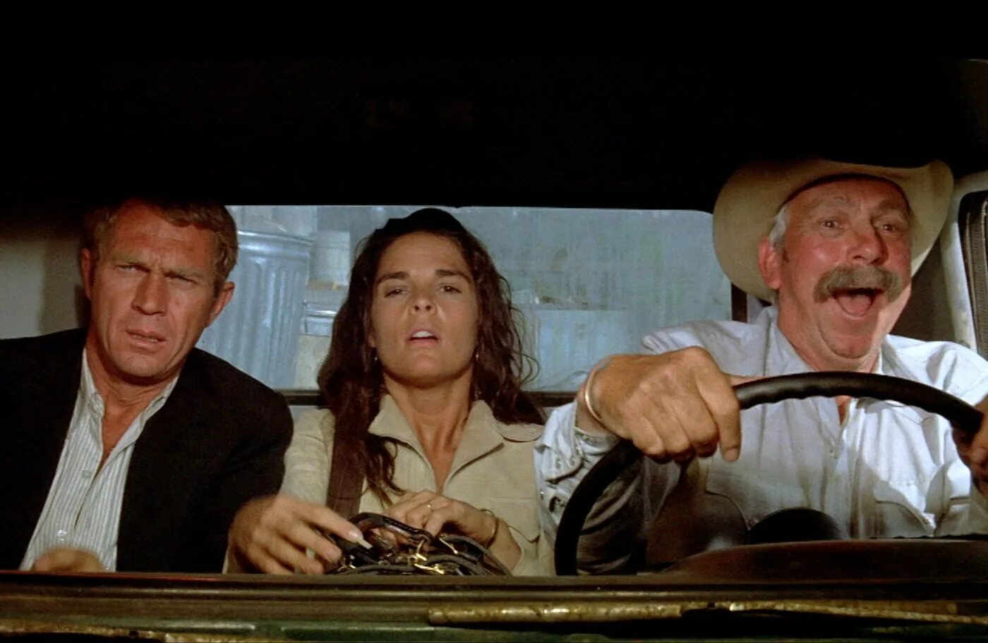 Побег 1972. The Getaway 1972. Эли МАКГРОУ И Стив Маккуин. Неплохой сюжет