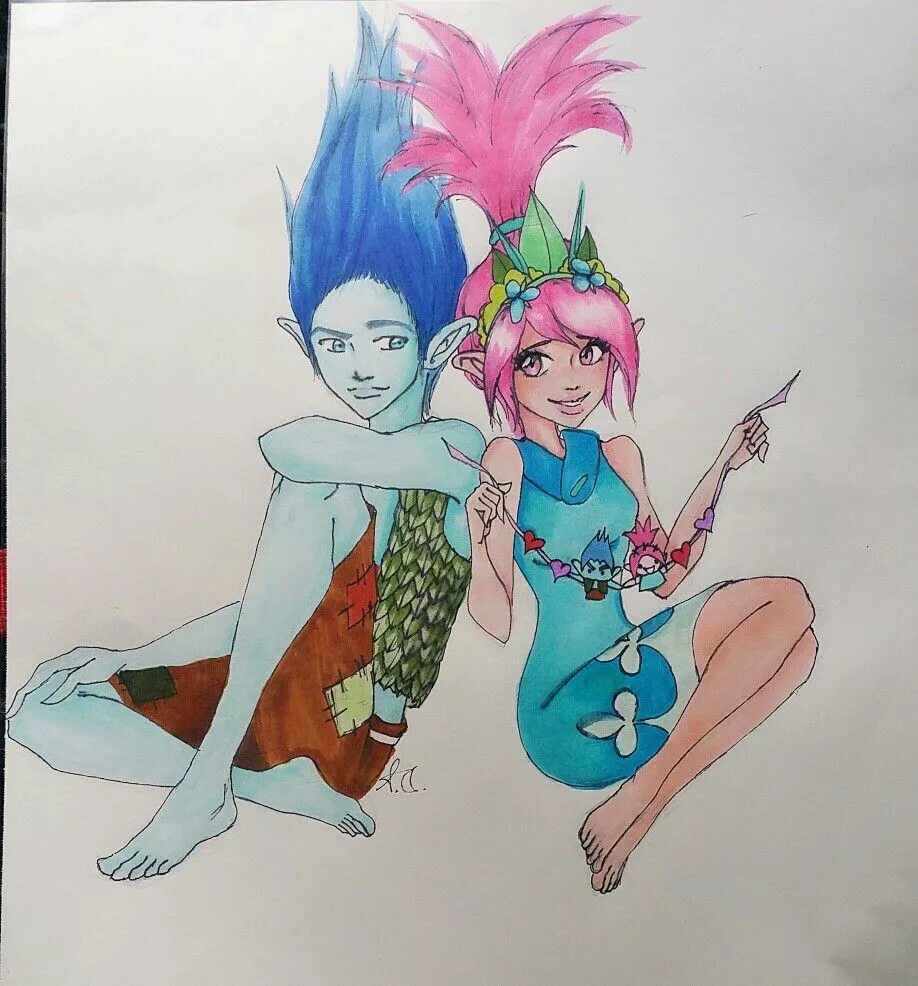 Розочка и цветан поцелуй арт. Тролли розочка и цветан. Цветан. Фанфик тролли ожп. Орк и девушка любовь.