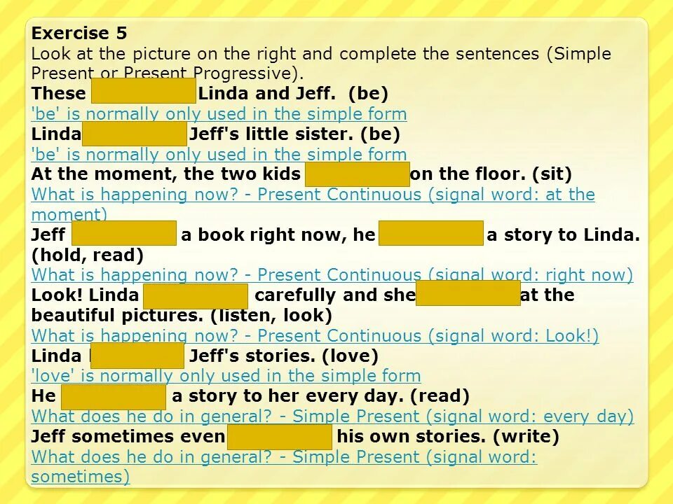 Look at picture complete the sentences. Look at the pictures and complete the sentences. Simons day. Look at the pictures and complete the sentences. Look at picture complete the sentences.