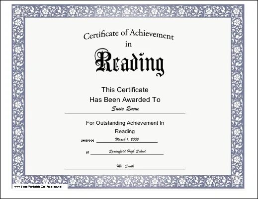 Certificate for outstanding achievement. Certificate of achievement шаблон. Reading Award Certificate. Certificate of reading achievement.