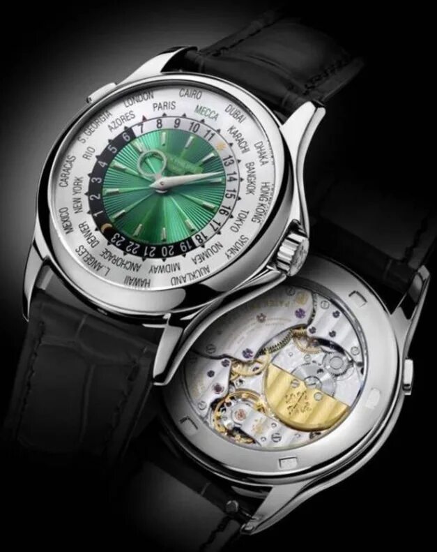 Часы дорогой фирмы. Patek Philippe Green. Patek Philippe с зеленым циферблатом. Patek Philippe Emerald. Часы наручные Филип вотч.