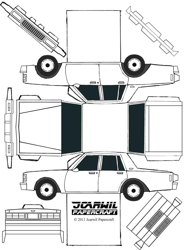 JCARWIL Papercraft Шевроле Каприс. JCARWIL Papercraft Шевроле Каприс 1980. JCARWIL Papercraft Chevrolet Impala. Chevrolet Impala 1984 JCARWIL Papercraft.