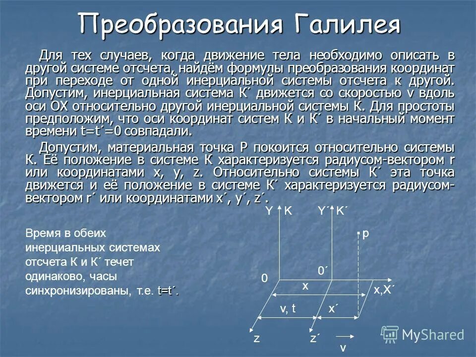 Система отсчета лоренца