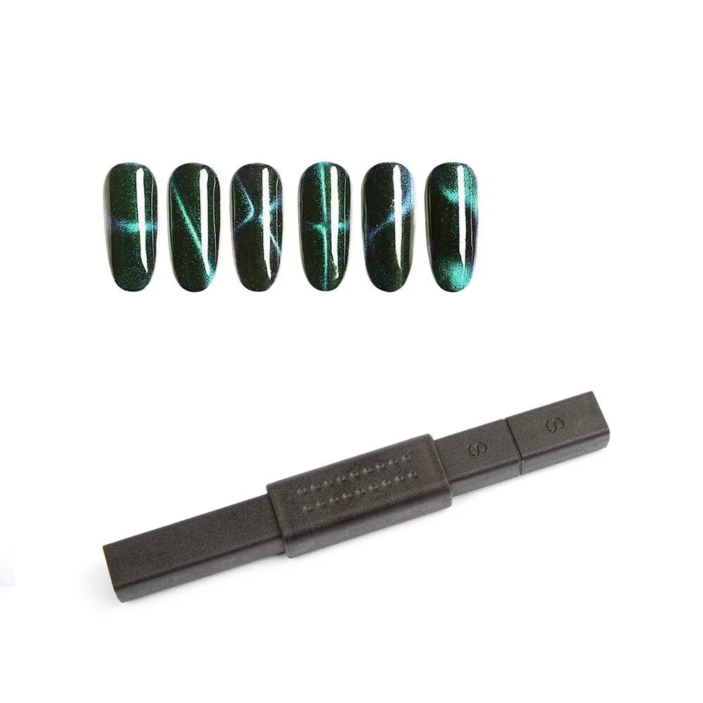 Магнитная палочка для кошачьего глаза. Как пользоваться магнитным. Runail, магнит для гель-лаков. Как пользоваться магнитным. Магнит 5d для гель-лаков cat's eye effect.