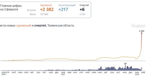 Статистика тюмень