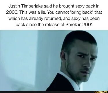 Sexyback justin