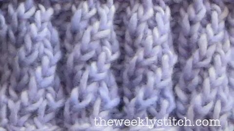 Ribbing knitting