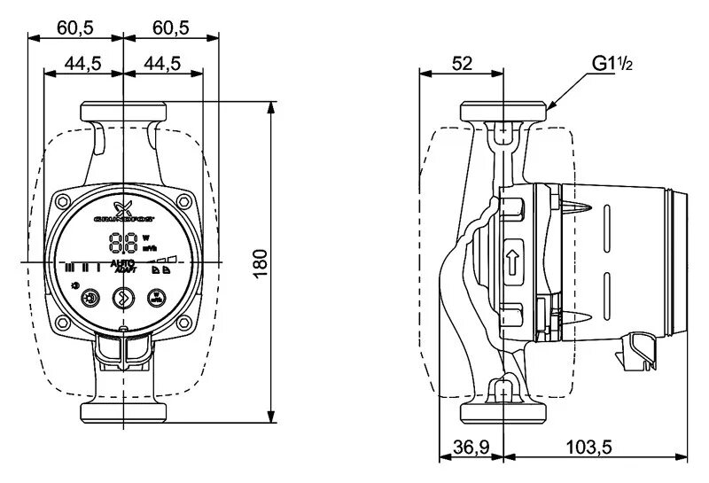 Мм и 25 60 мм. Grundfos alpha3 25-60 180. Насос циркуляционный alpha2 15-80 130. Grundfos alpha2 32-80 180. Циркуляционный насос Grundfos alpha2 25-60 180.