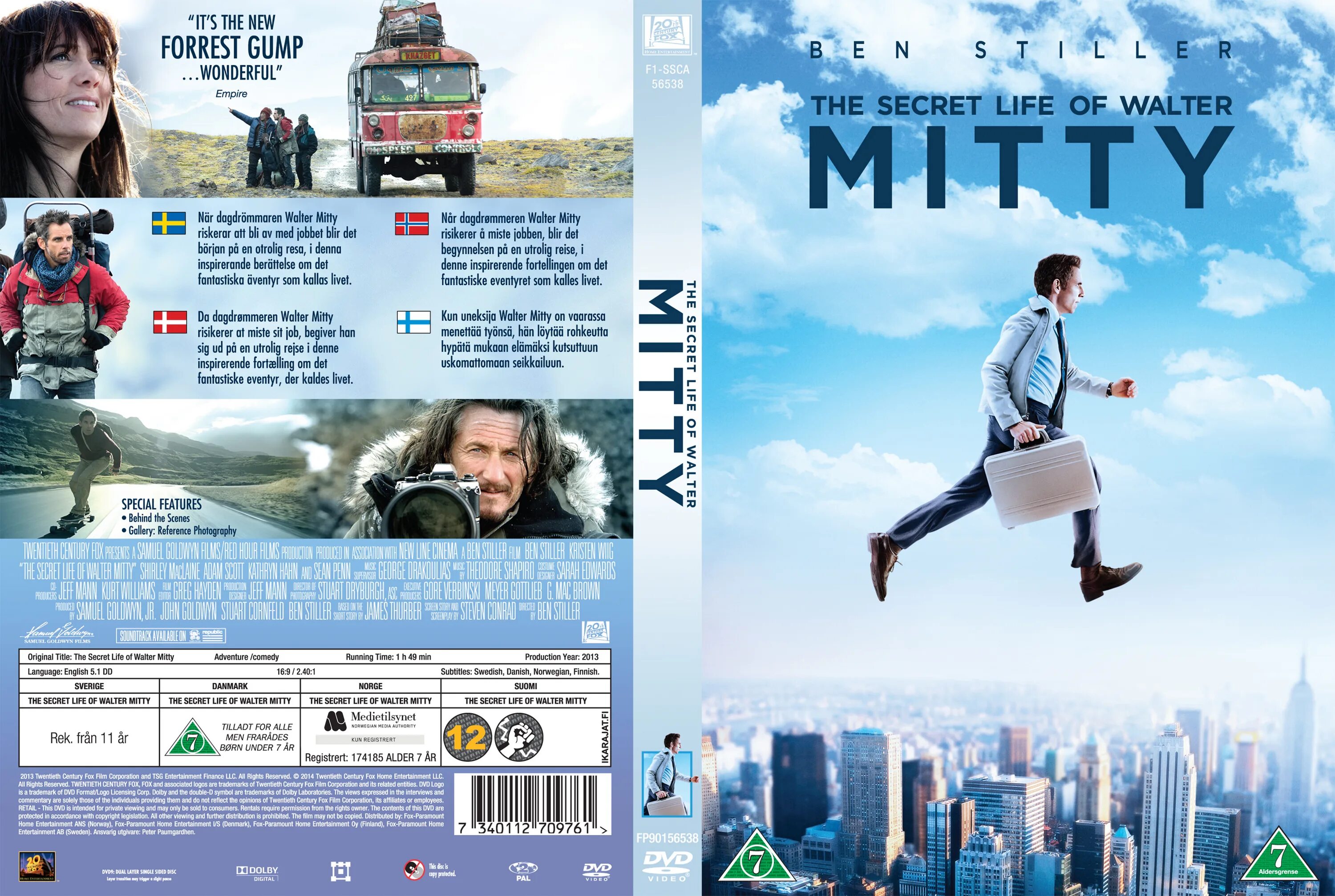 Тайной жизни уолтера митти. Невероятная жизнь Уолтера Митти (2013) обложка. Невероятная жизнь Уолтера Митти Шон Пенн. Невероятная жизнь Уолтера Митти двд. Обложка Life Уолтера Митти.