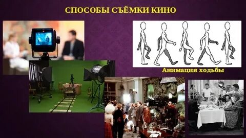 Способы съемки