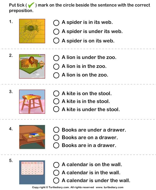 Prepositions elementary